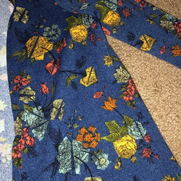 Fall floral Lularoe Sarah - Picture 3 of 4